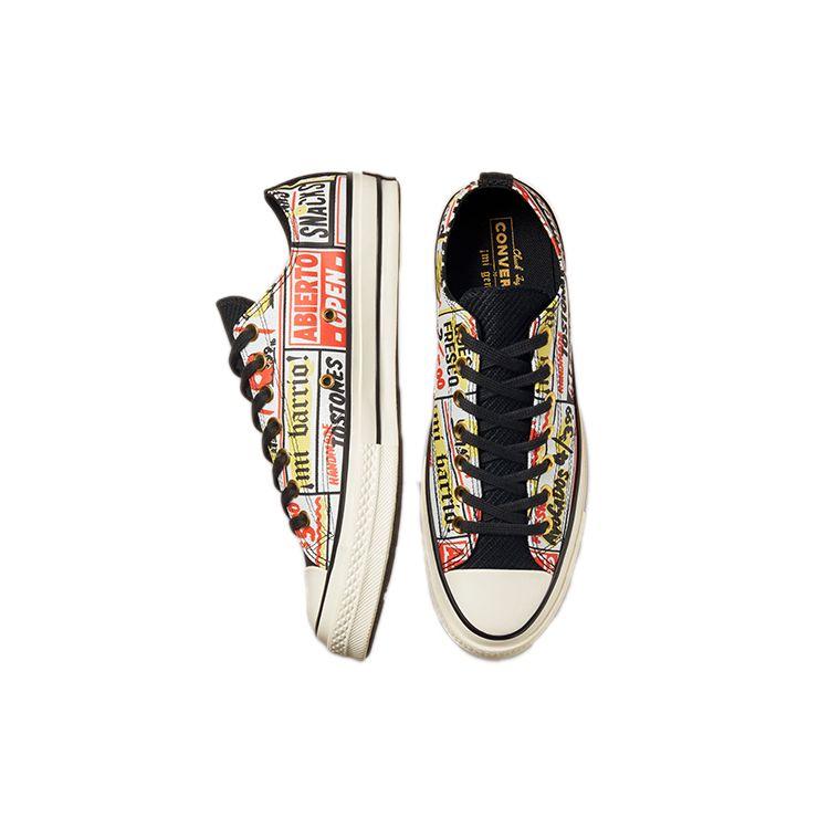 Converse Chuck 70 Low Mi Gente Capsule - Bodega Run Unisex Sneakers Multi-Color Black Multi 171573C