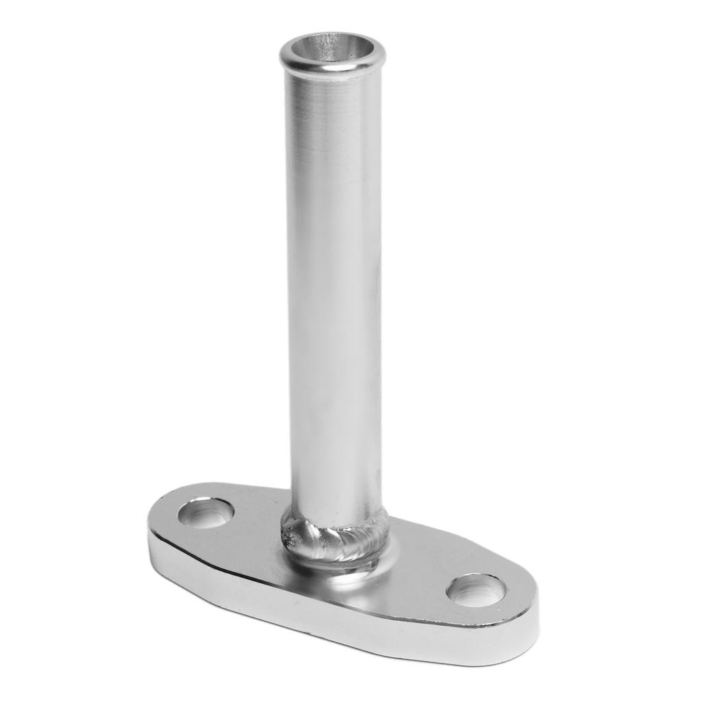 Turbo Oil Return Flange Kit 10mm Inner Diameter Strong Sealing High Strength Oil Drain Flange for Vehicle