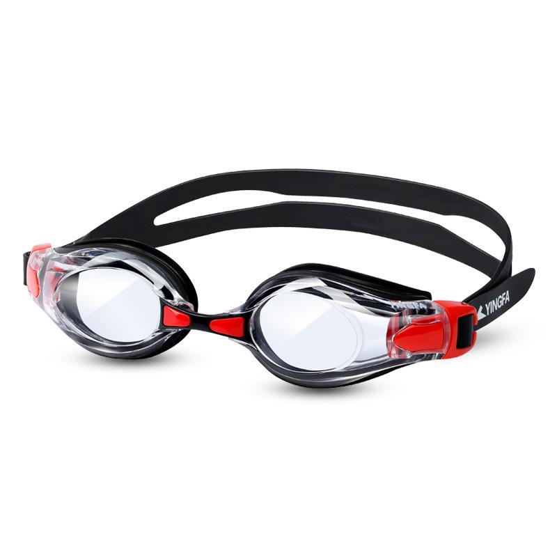 Yingfa Y2800AF Anti-Fog Waterproof Swimming Goggles for Men & Women - Large Frame & Comfortable Fit