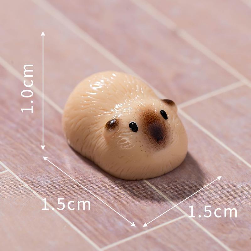 10/20Pcs Mini Guinea Pig Figurines Resin Cavy Miniature Animals Figurines Fairy Garden Miniature Moss Landscape Diy Crafts