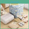 Modern Nonwoven Blanket Storage Bag With Zipper Seal For Bedroom Organization