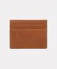 Matt Italian Tuscan Full Grain Leather Simple Card Holder (Brown) W16963