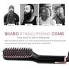 Multifunctional Men's Beard and Hair Straightener Comb