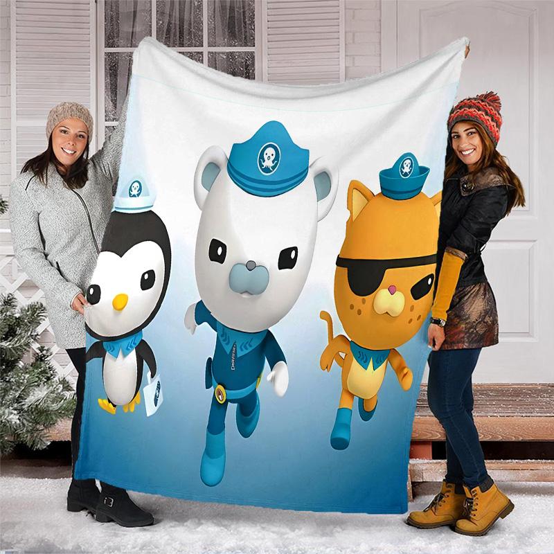 The Octonauts6 Printed Throw Blanket—lightweight,soft,warm;versatile Blanket for All Seasons—perfect As &air-conditioning Throw,nap Blanket