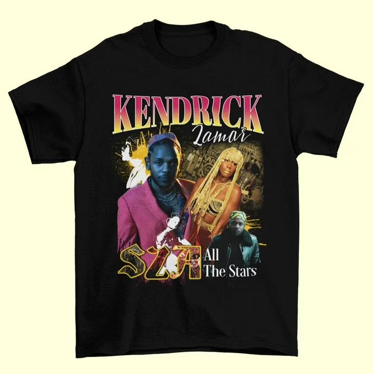 SZA ft Kendrick Lamar All The Stars Classic Unisex T-Shirt S