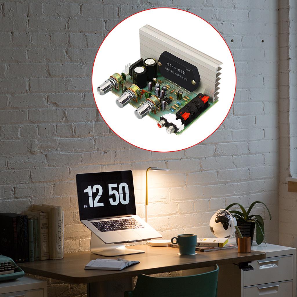 DX-0408 Digital Power Amplifier Board Speaker Stereo Home Module Audio STK4102/4122/4112/4132/4182