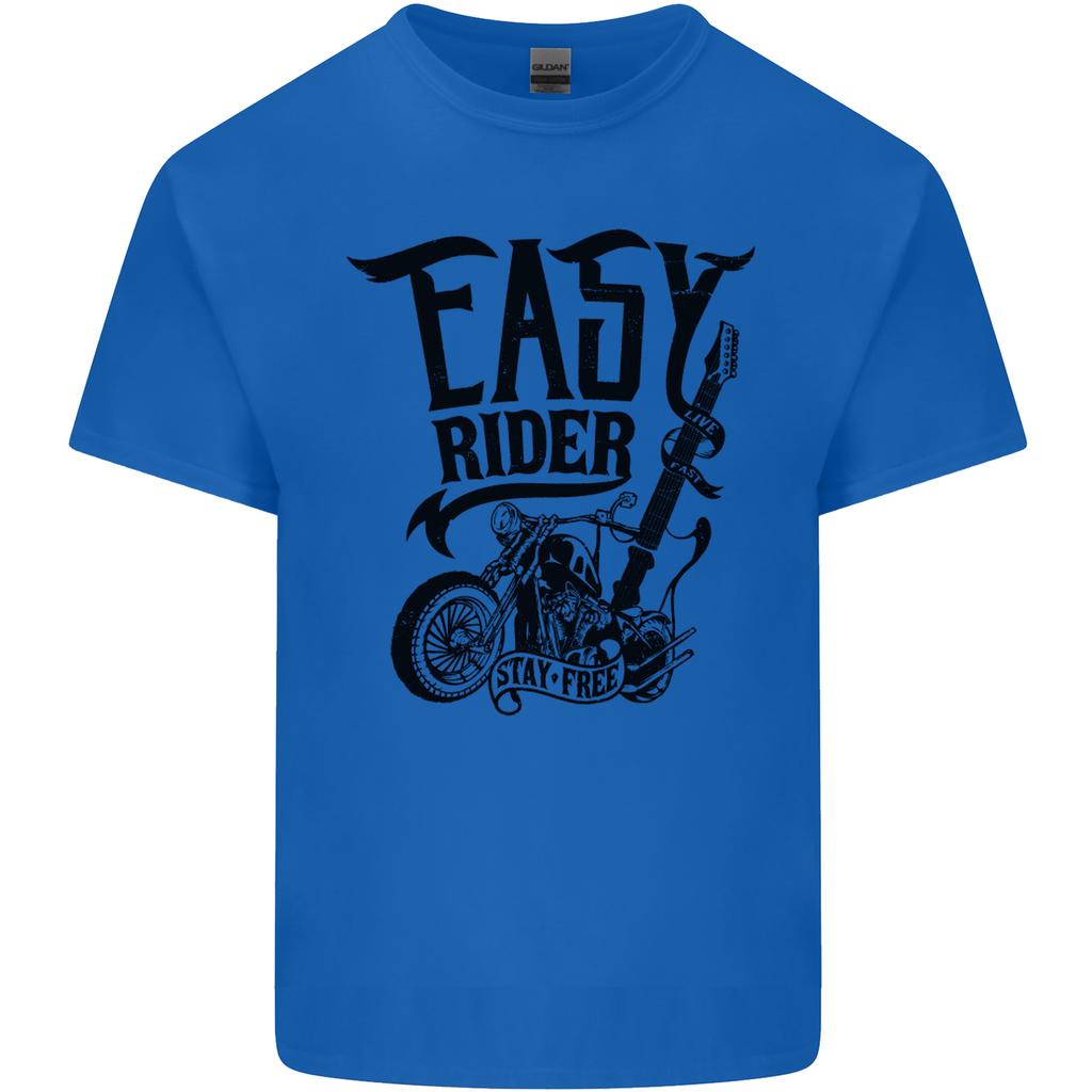 Easy Rider Motorcycle Motorbike Biker Unisexs Light Cotton TShirt