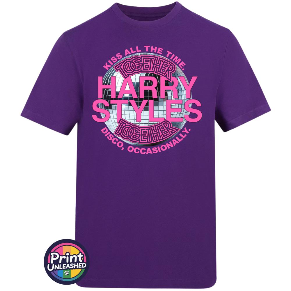 Harry Styles TShirt Together Together Tee Kiss All The Time Disco Ball S2XL M