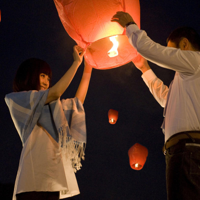 Buy 10 Pieces/Lot Chinese Lanterns Fire Sky Fly Candle Lamp for