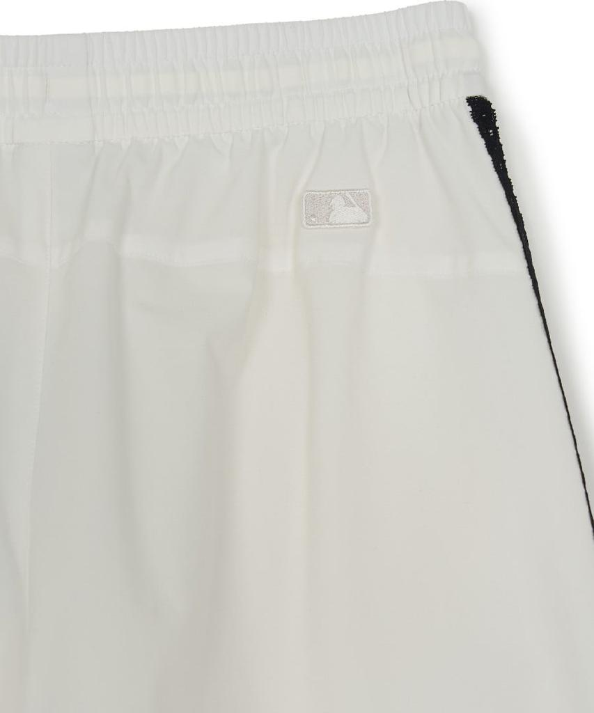 Emelbi Women'S Varsity Lace Track Wide Pants Ny (Ivory)