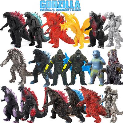 Anime Godzilla X Kong The New Empire Nuove Action Figure in PVC Titan Godzilla Bambola Mostro in Gomma Morbida Modello Ornamenti Giocattoli Regalo