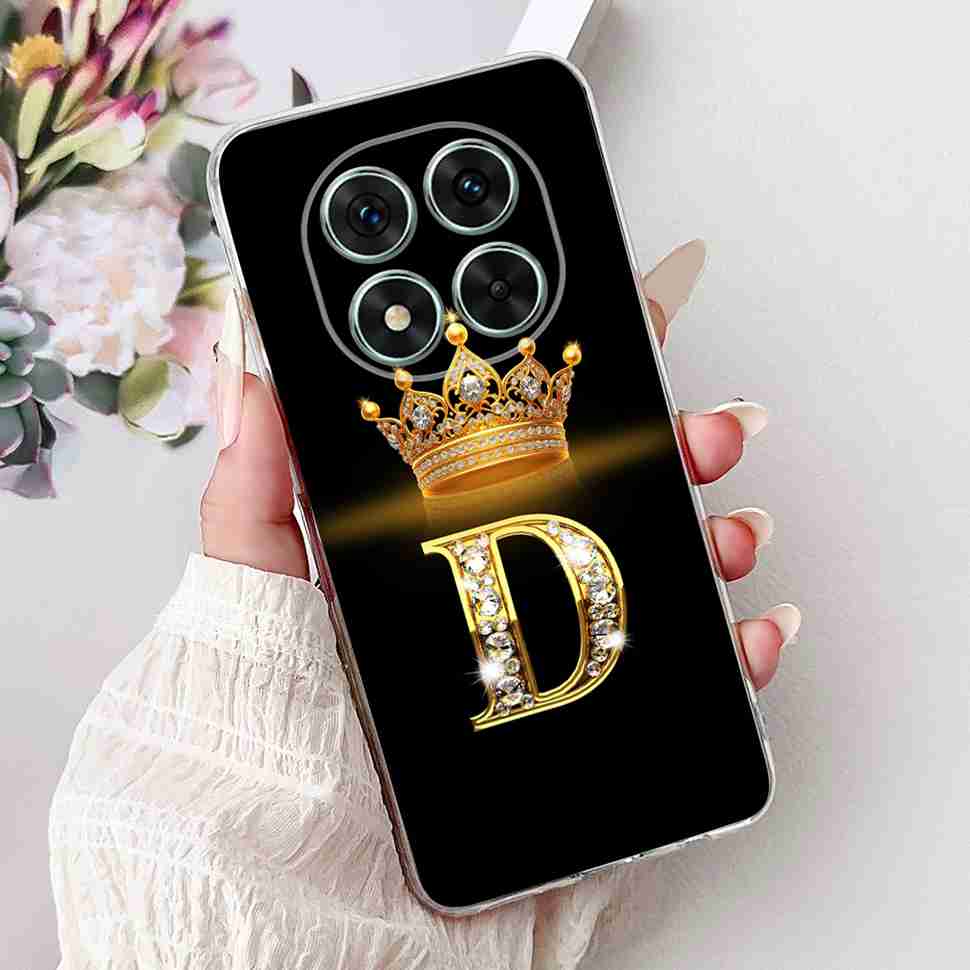 For Redmi Note14 Pro 5G Casing 6.67" Diamond Letter Back Cover Soft Silicone Cases For Xiaomi Redmi Note 14 Pro 5G Coque Fundas