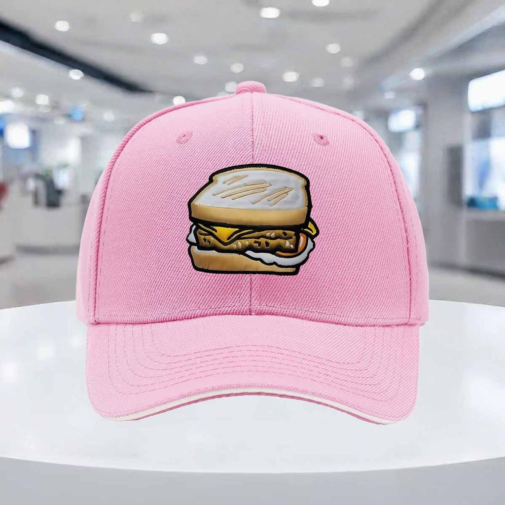 Biscuit Sandwich Graphic Baseball Cap Polyester Adjustable Outdoor Unisex Adult Hat