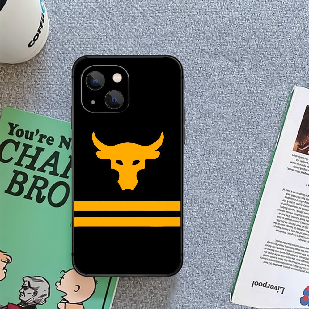 UA Project Rock Módna Značka Obal na Telefón Kryt Coque Pre Iphone Xiaomi Mi Samsung Galaxy Redmi Note A S 12 13 14 15 22 23 24 5G Pro Plus Max Fe Ultra