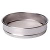 Stainless Steel Flour Sieve for Baking Fine Mesh Strainer Round Flour Sifter Reusable Diameter 7.9 Inch Ceramic Glaze Filter