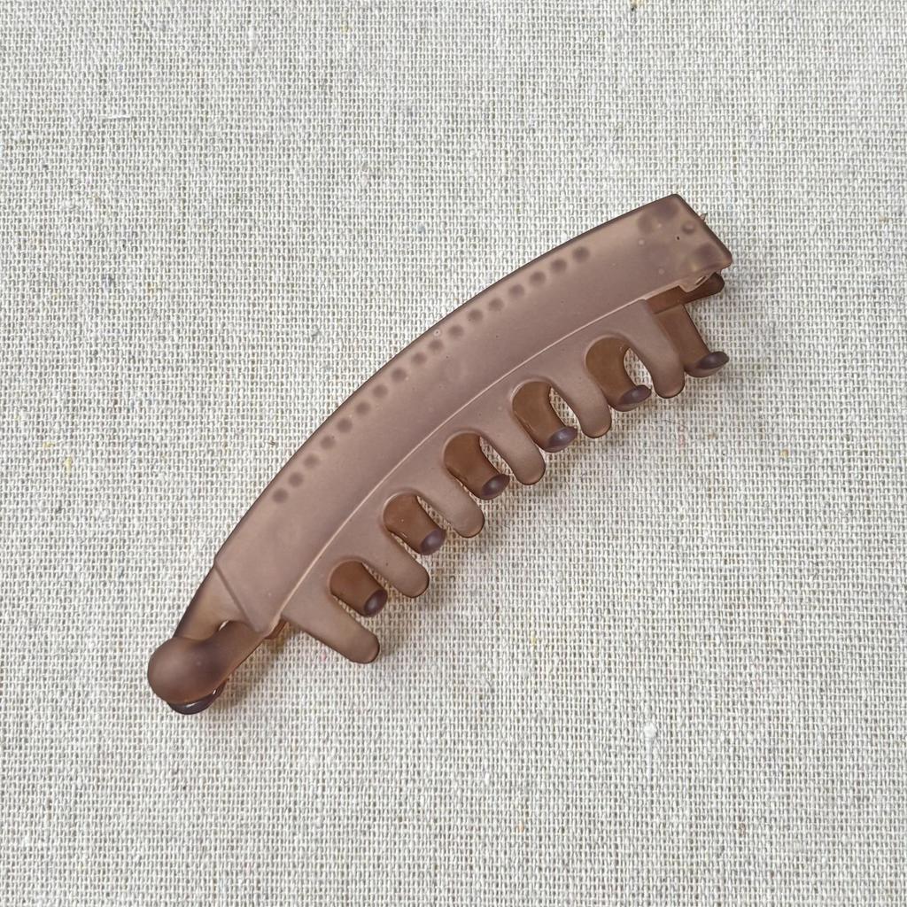 2025 New Style Large Vertical Banana Hair Clip for Thick Hair - High Ponytail Fixing Tool
