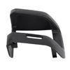Seat Belt Decorative Cover Trim Black Color ABS Elegant Car Interior Seat Belt Decorative Cover