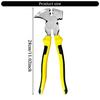 Multipurpose Ergonomic Fencing Tool With High Leverage Design Suitable For Wire Cutting Nail Removal & Construction Job