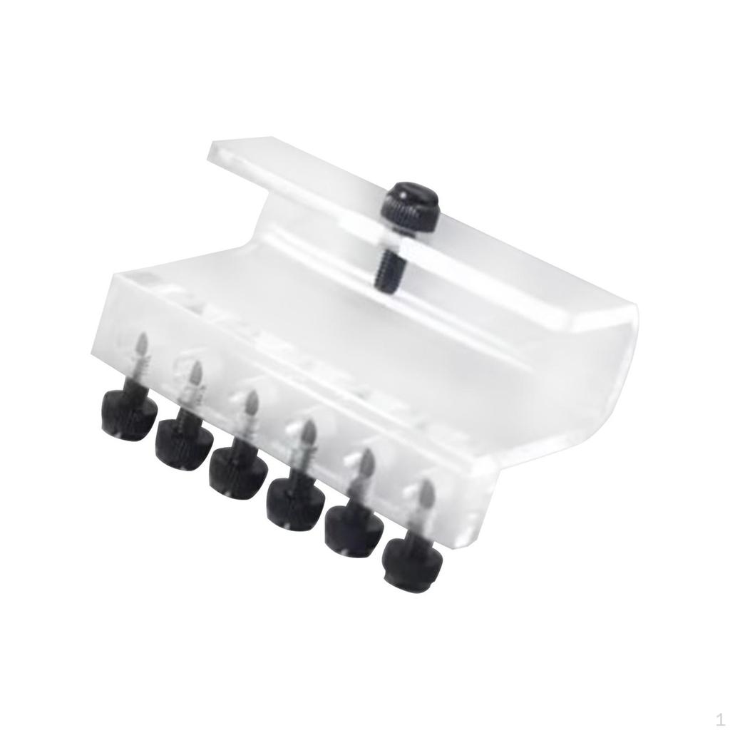 Burette Rack Aquarium Pipe Hanger Acrylic Reusable Clear Practical Titration Pump Bracket Fish Tank
