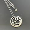 Used SWAROVSKI Swarovski Accessories, Beautiful, Genuine, Silver Necklace, Mickey Disney Collaboration