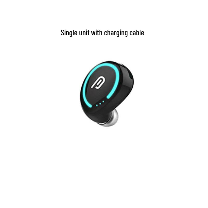 B8 Mini Invisible TWS Noise-Cancelling Bluetooth Earbuds with Charging Case
