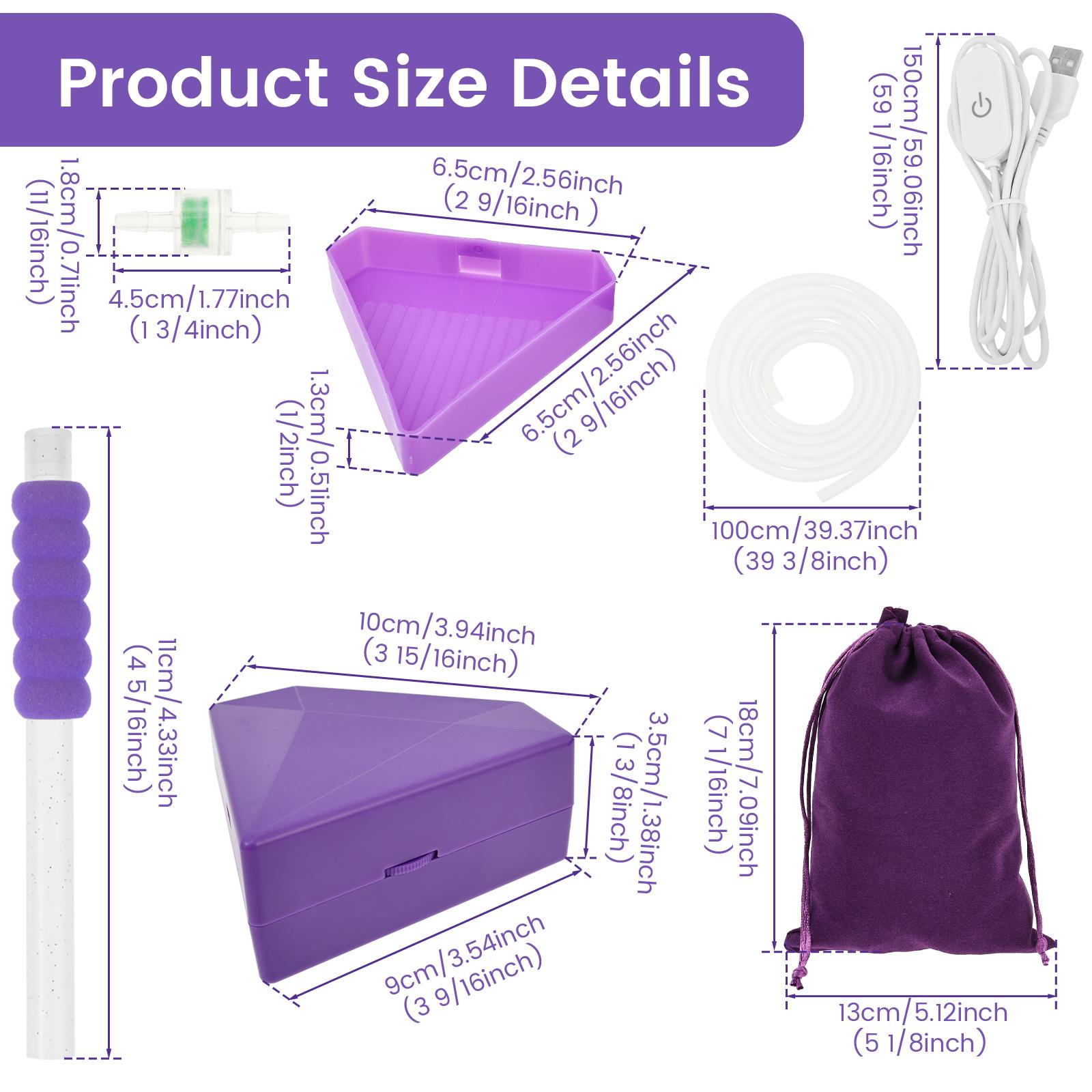 Electric Diamond Art Pen Kit Diamond Drawing Pen Tool Painting Accessories No Wax Needed Rechargeable Pens Diamond Painting Tool