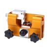 Chainsaw Sharpener Kit Hand-Cranked Chain Grinder Lightweight Design Chain Grinder Aluminum Alloy Sharpening Fixture