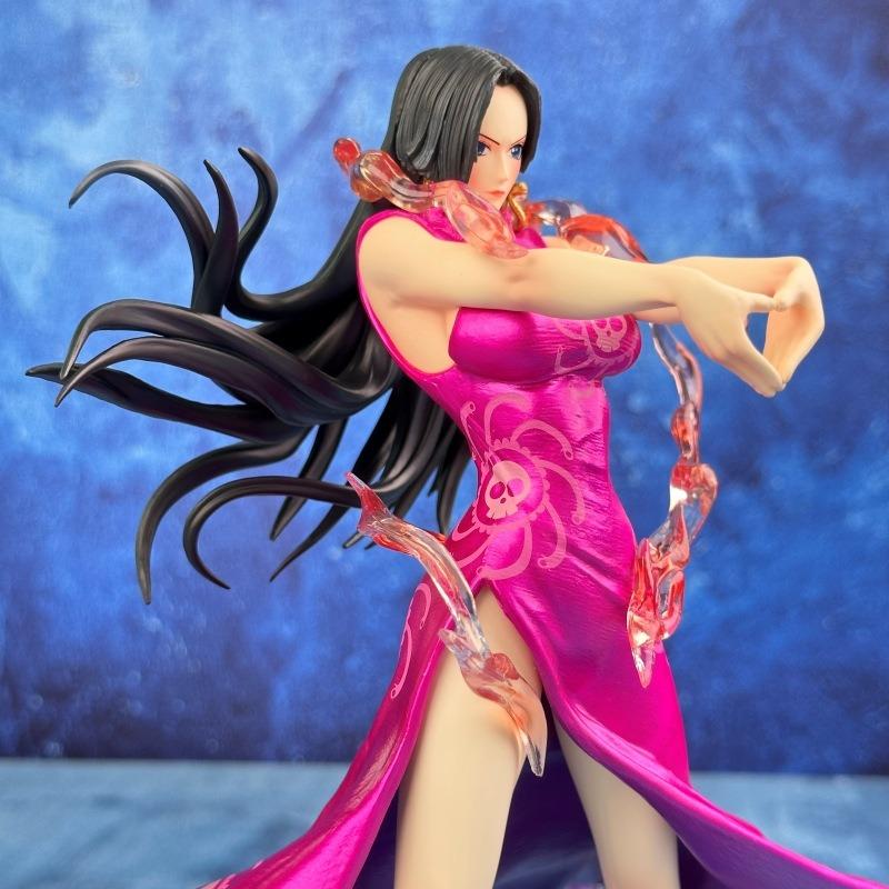 One Piece Boa Hancock Handmade Desktop Ornament Model Statue - Fantasy Figurine Collectible Plaything for Boys Birthday Gift