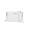 Simple Solid Color, High-end Feel, Quilted Embossed Chain Shoulder Strap, Commuter Women's Bag, Compact Women's Crossbody Bag