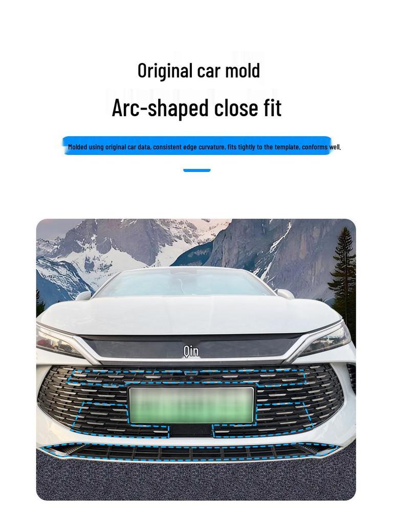 Customized Accessories for 24-26 BYD Qin L DMi: Insect Net, Radiator Guard, Dustproof Grille