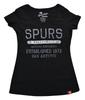 Sportique Damen NBA San Antonio Spurs Basketball T-Shirt Neu S