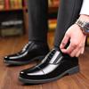 Cheap Clearance Dress Shoes Man Round Toe Spring Autumn 39 Elegant and Classic Casual Business  Trend Social Shoe for Men