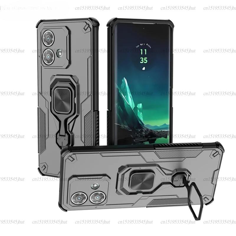 Case For Motorola Edge 40 Neo Magnetic Suction Stand Phone Holder Back Cover For Moto Edge 40 Neo Case For Moto Edge 40 Neo Case