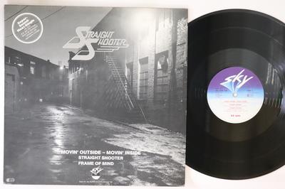 12inch Record STRAIGHT SHOOTER  Movin Outside  Movin Inside  St SKYSSS108 SKY 1982 Germany Rock Used