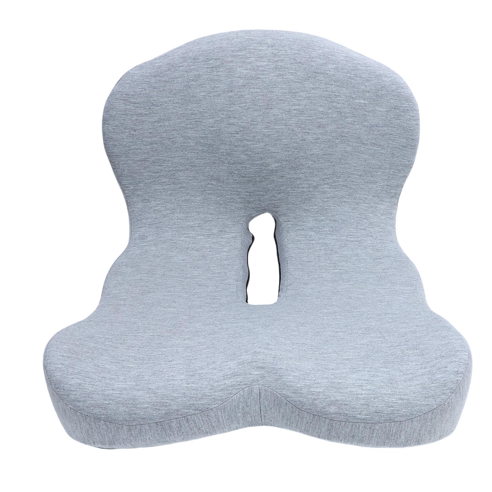 Подушка-сиденье для поддержки поясницы Съемная подушка для автомобильного сиденья из пены с эффектом памяти с эргономичной спинкой для офисного кресла 2660₽