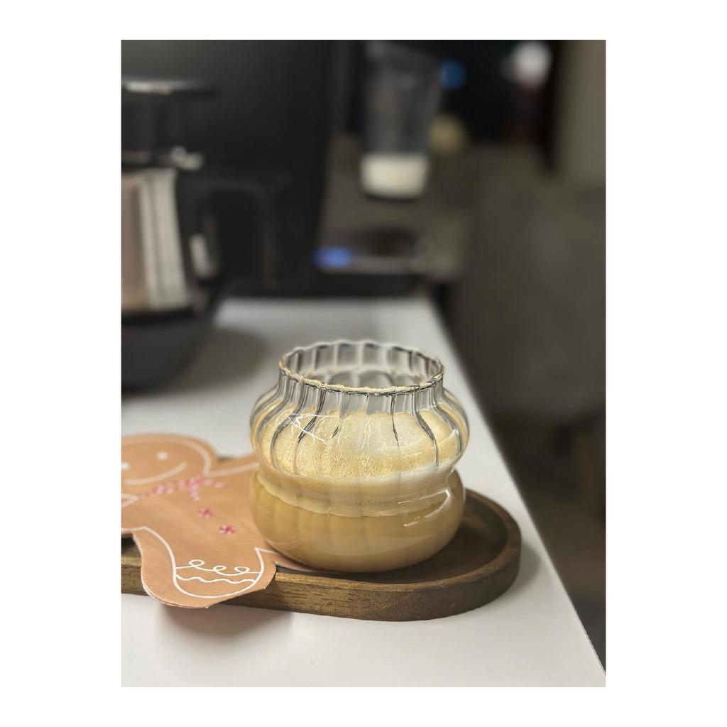 1 Piece Midi Scandinavian Style Heat Resistant Borosilicate Twist Style Glass | Coffee And Presentation Glass