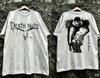 Death Note Anime Print Unisex T-Shirt, Summer Loose Breathable Cotton Streetwear Couple Short Sleeve Women And Men T-shirt