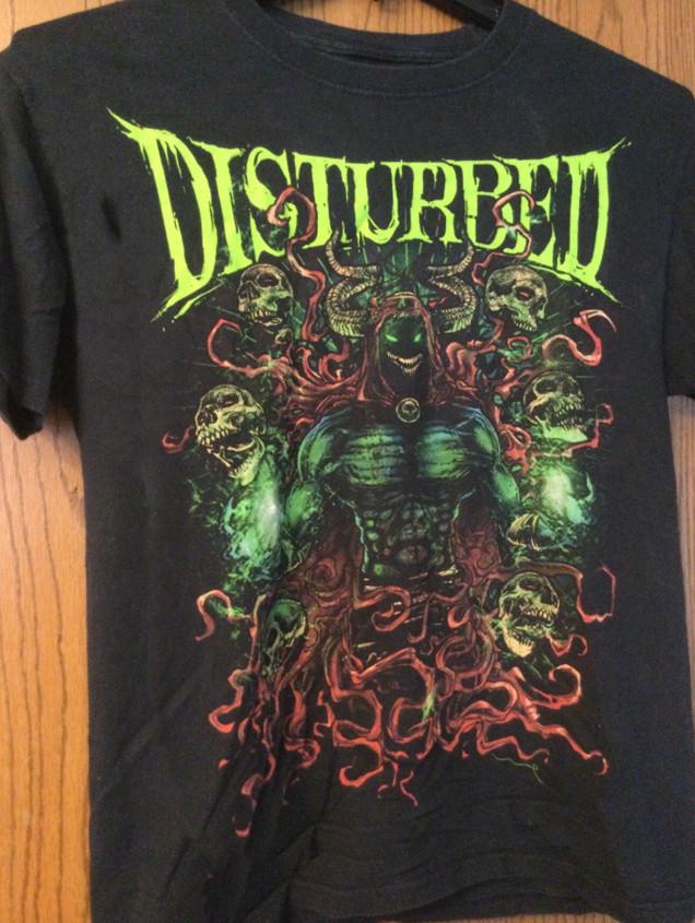Concert Disturbed Band Black Cotton S-5XL T-shirt TS959 XXXXL