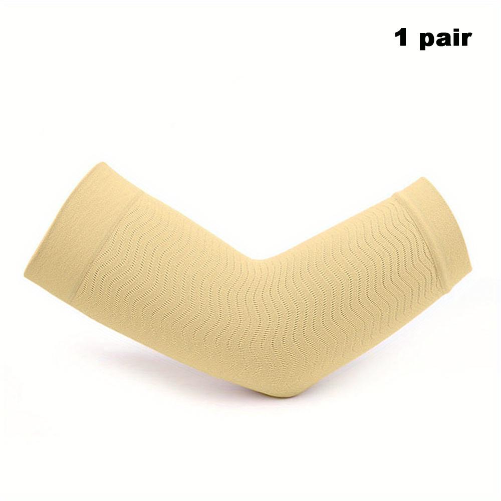 

Вязаный рукав для формирования и красоты, эластичный утягивающий и вспомогательный компрессионный рукав бежевый