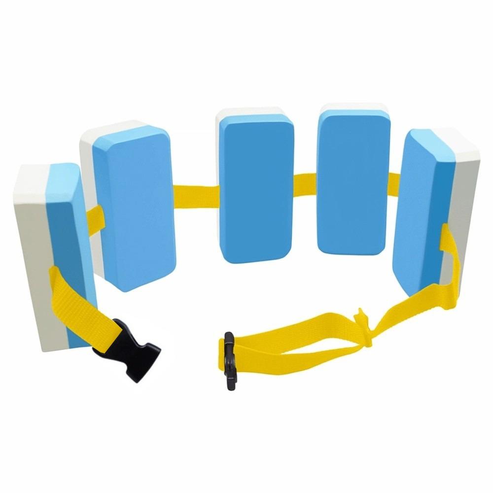 

Detachable Kids Foam Swim Belt Adjustable Water Sports Assist Accessory Floating Board Belt Pool S синий/белый