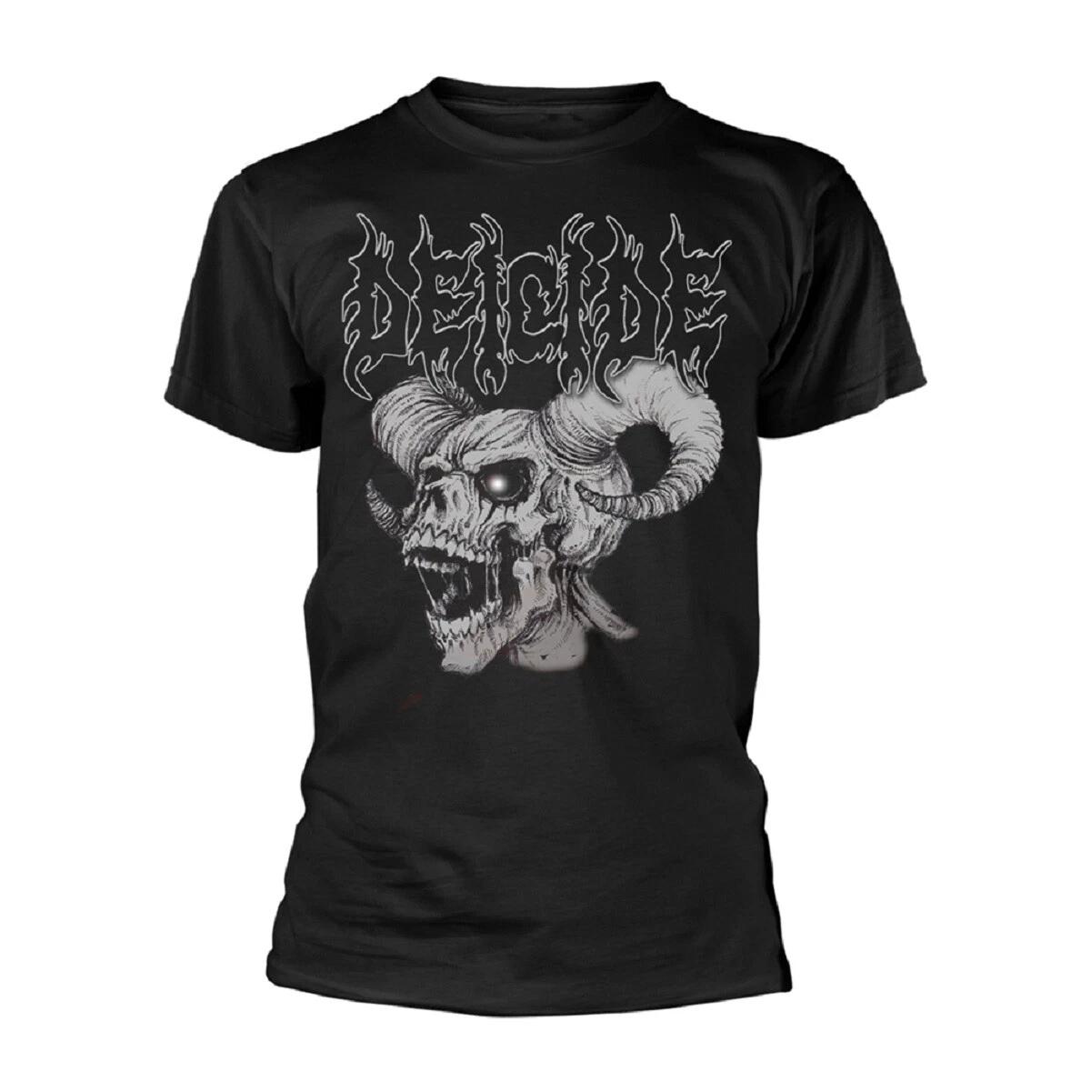Футболка Deicide  Skull Horns  - НОВАЯ XL