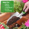 Garden Trowel & Hand Wide Shovel Pointed with Soft Rubberized Non-Slip Ergonomic Handle for Planting, Transplanting, Weeding, Mo