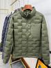 Men's Lightweight Down Jacket - Warm, Stand Collar, Autumn/Winter Hiking & Mountaineering Outerwear.