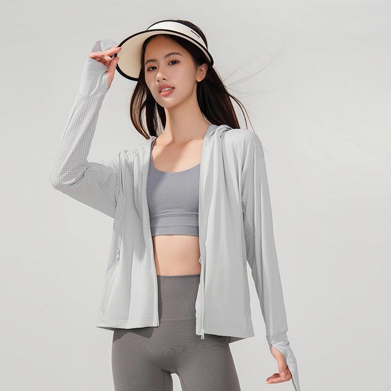 

Женская легкая летняя велосипедная куртка 2025 года с защитой от солнца UPF50+ и анти-УФ L