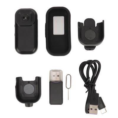 Kleine Körperkamera Tragbar WiFi 1080P HD Audio Videoaufnahme Sicherheitsdienst Outdoor-Sportarten Mini