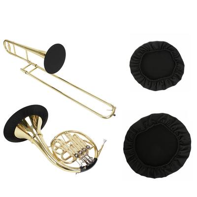 Strumenti musicali Campana Mute Cover Lavabile Riutilizzabile Prevenzione della polvere Riduzione del rumore per trombone / corno francese