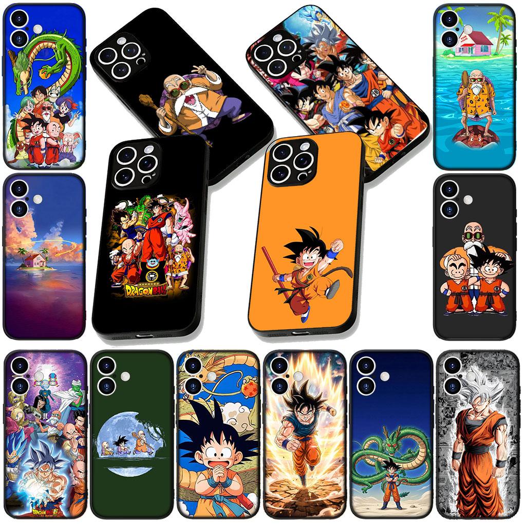 Cover for Apple iPhone 17 16 14 15 Pro Max Plus 15+ 16E XR ProMax Air + Phone Case Kame Sennin Master Roshi Dragon Gokus Ball