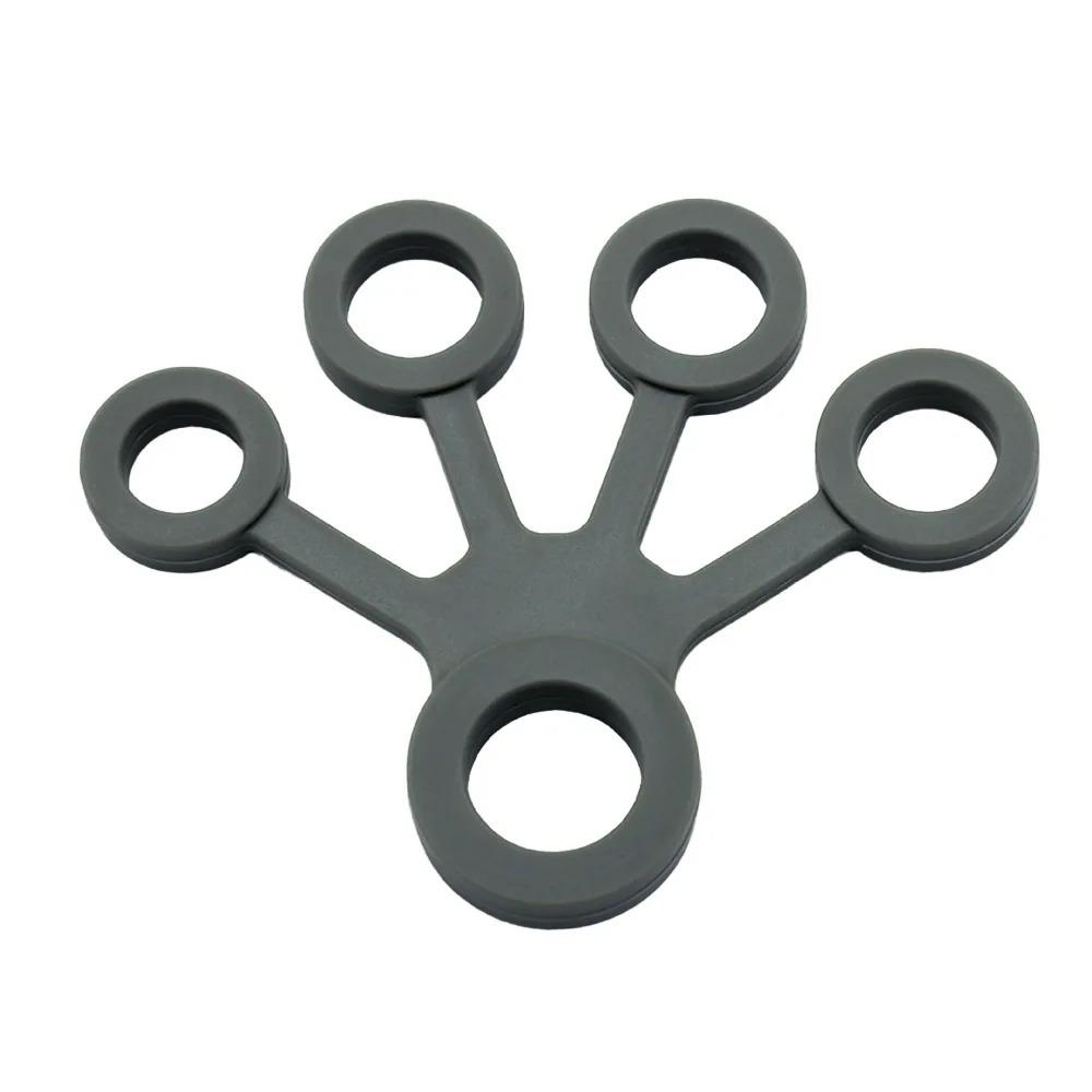 Silicone Hand Expander Finger Hand Grip Finger Training Stretcher Trainer Strength Resistance Bands Wrist Exercise Fitness 1pc