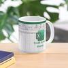 Spreadsheet Mug Funny Gifts for Women Men Accountant Mug, Birthday Cup 11 Oz