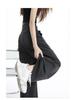 Women's Retro Grey Wide-Leg Suit Pants - Spring Casual, Versatile & Comfortable